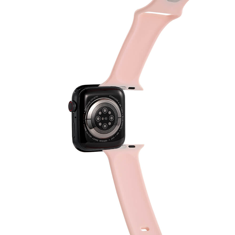 GEAR Klockarmband Silikon Apple Watch 42/44/45/49 mm Rosa