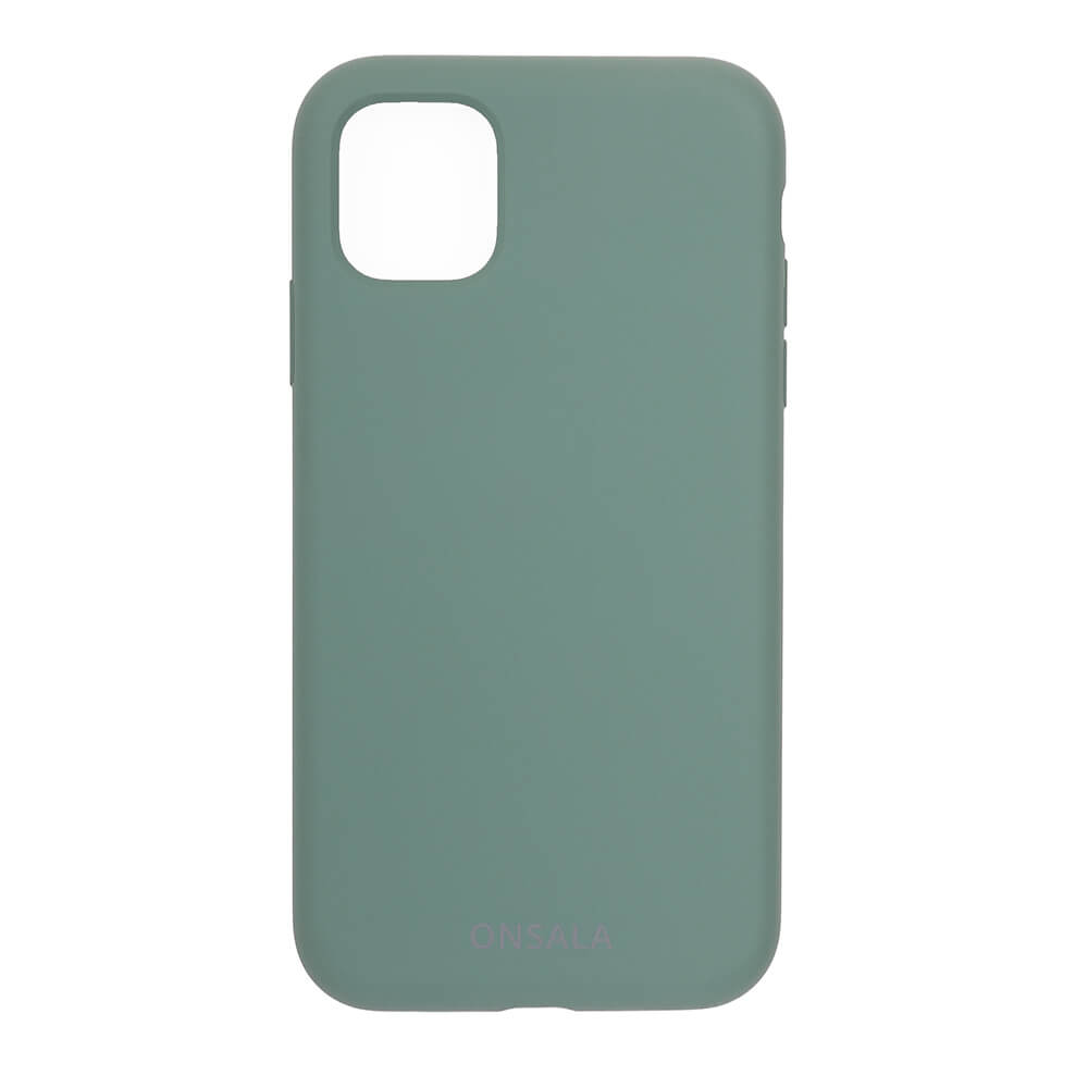 ONSALA iPhone 11 Pro Max Mobilskal Silikon Pine Green