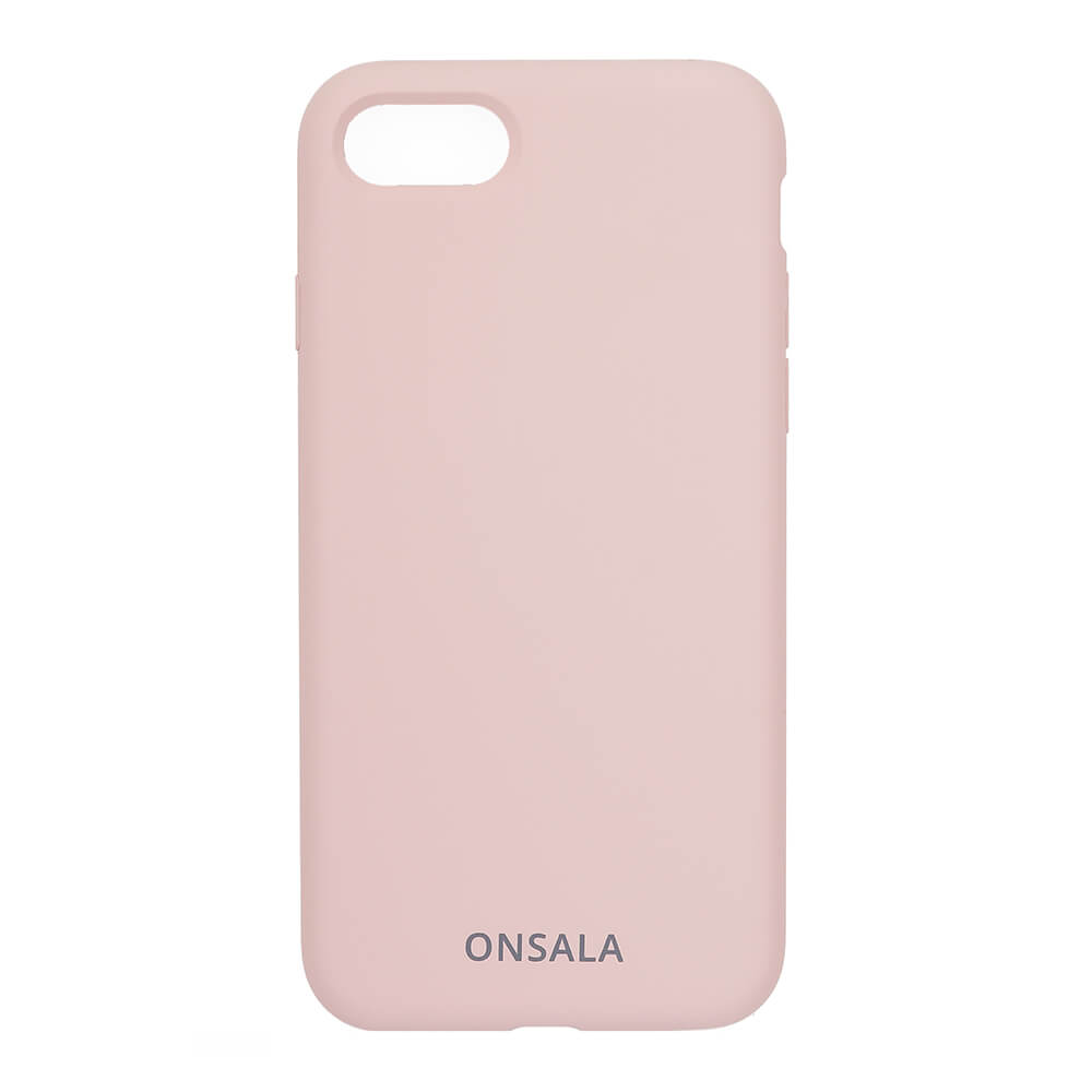 ONSALA iPhone 6/7/8/SE Mobilskal Silikon Sand Pink
