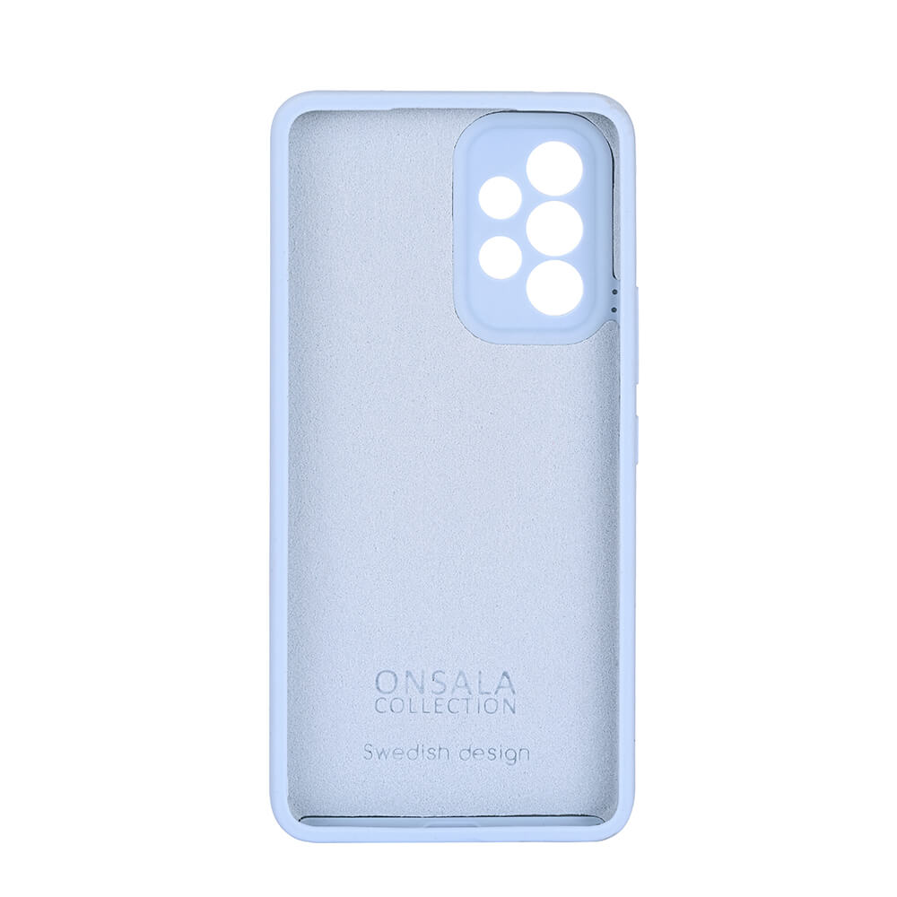 ONSALA Samsung Galaxy A53 Mobilskal Silikon Ljus Bl