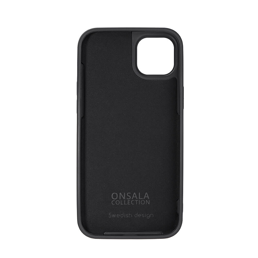 ONSALA iPhone 14 Plus Mobilskal Silikon Svart