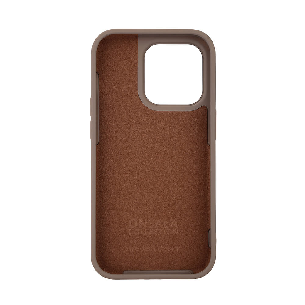 ONSALA iPhone 14 Pro Max Mobilskal Silikon Summer Sand