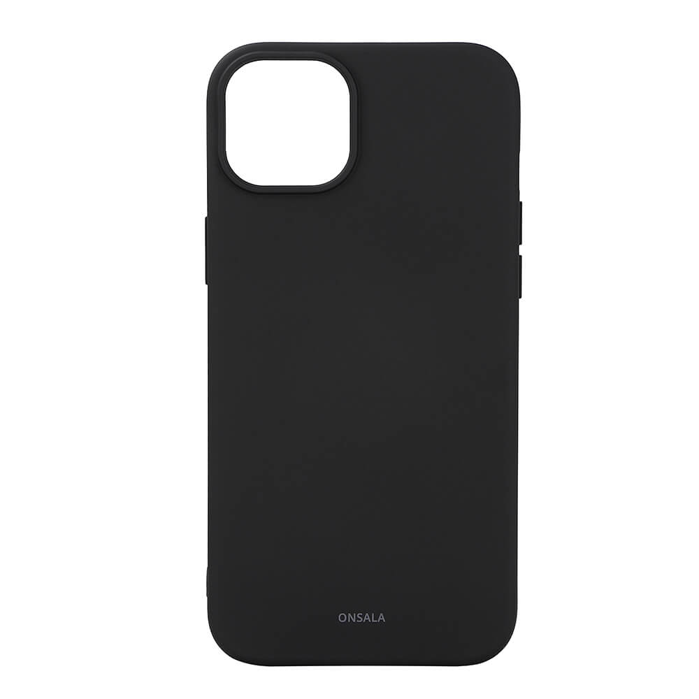 ONSALA iPhone 15 Plus MagSafe Skal Med Silikonyta Svart