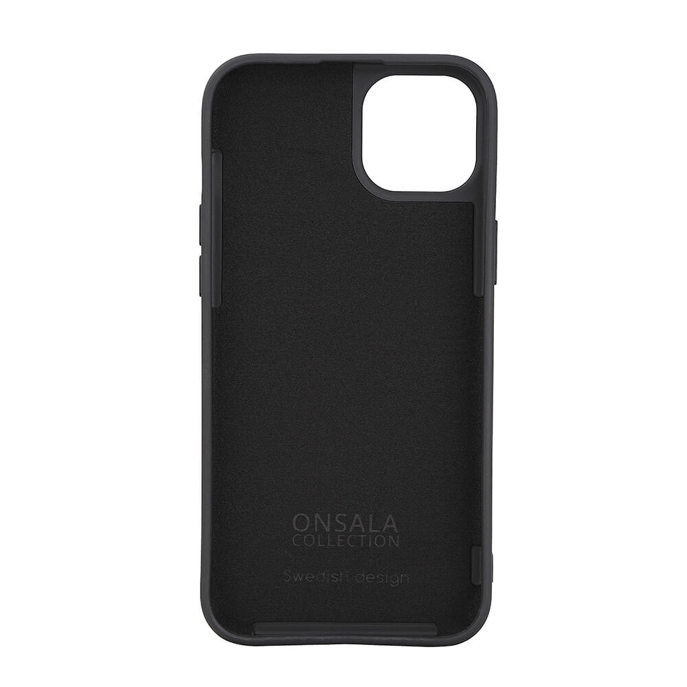 ONSALA iPhone 15 Plus MagSafe Skal Med Silikonyta Svart