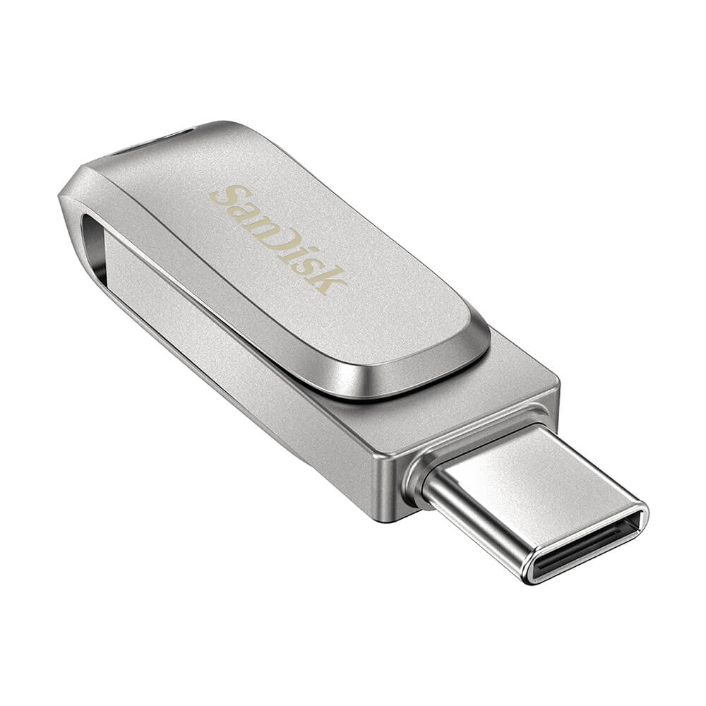 SanDisk SanDisk USB Dual Drive Luxe 128GB 150MB/s USB-C - Teknikhallen.se