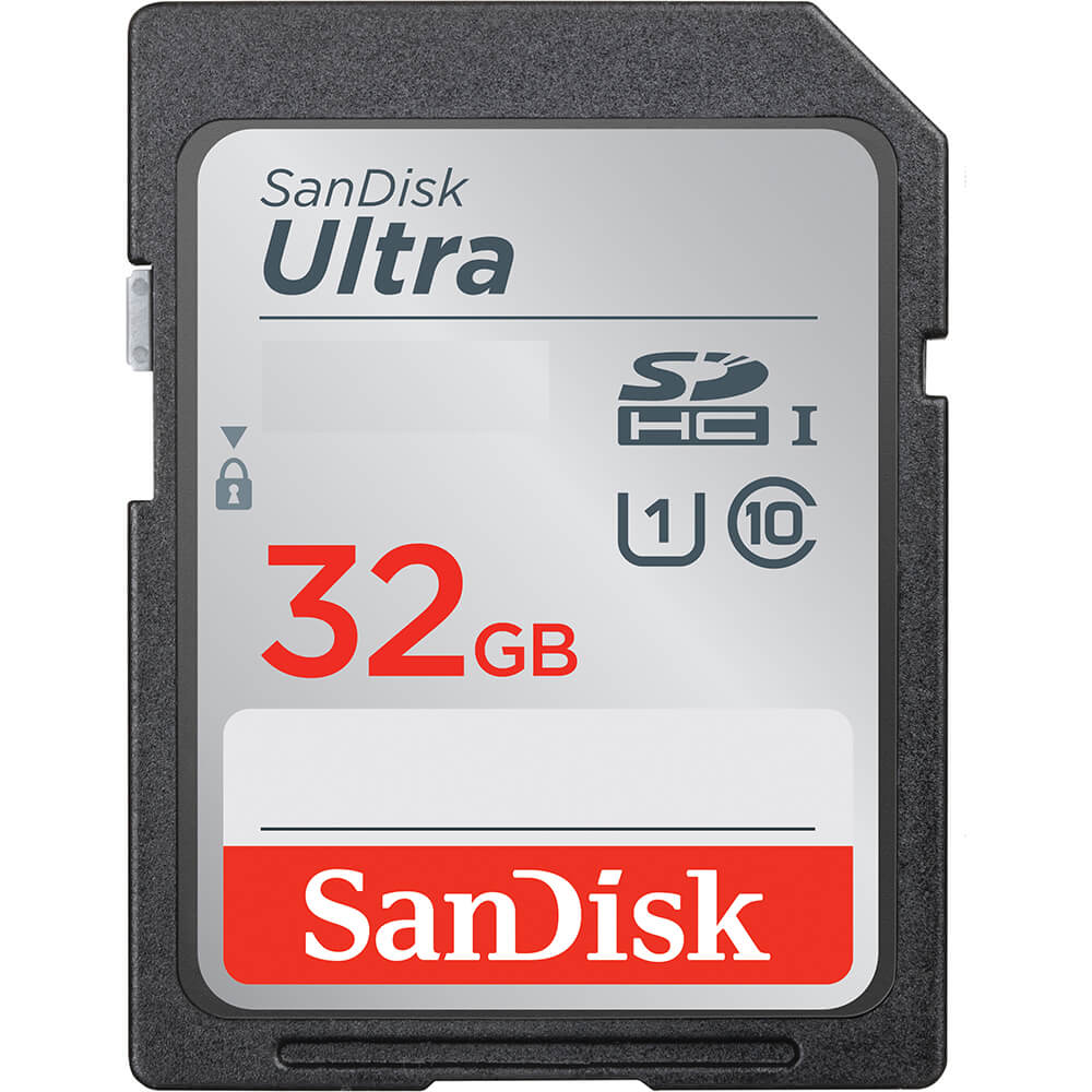 SanDisk SanDisk SDHC Ultra 32 GB Minneskort - Teknikhallen.se