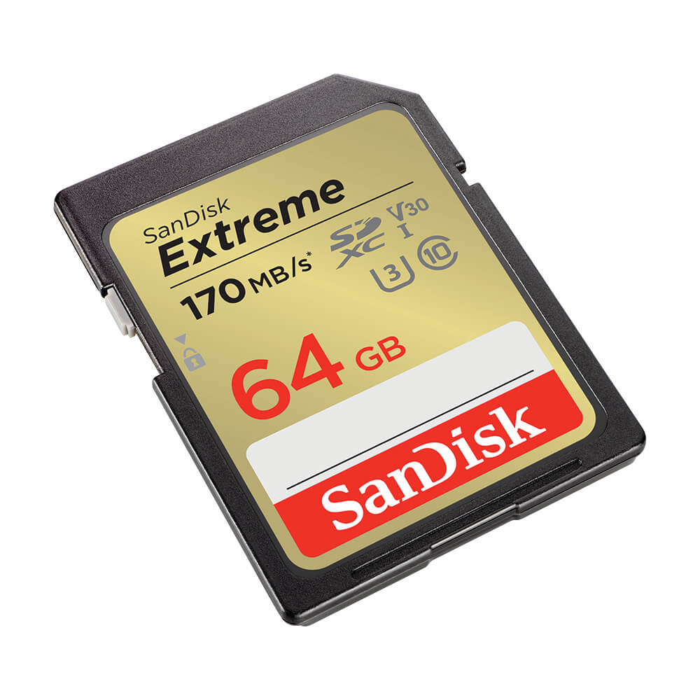 SanDisk SanDisk SDXC Extreme Pro 64 GB Minneskort - Teknikhallen.se