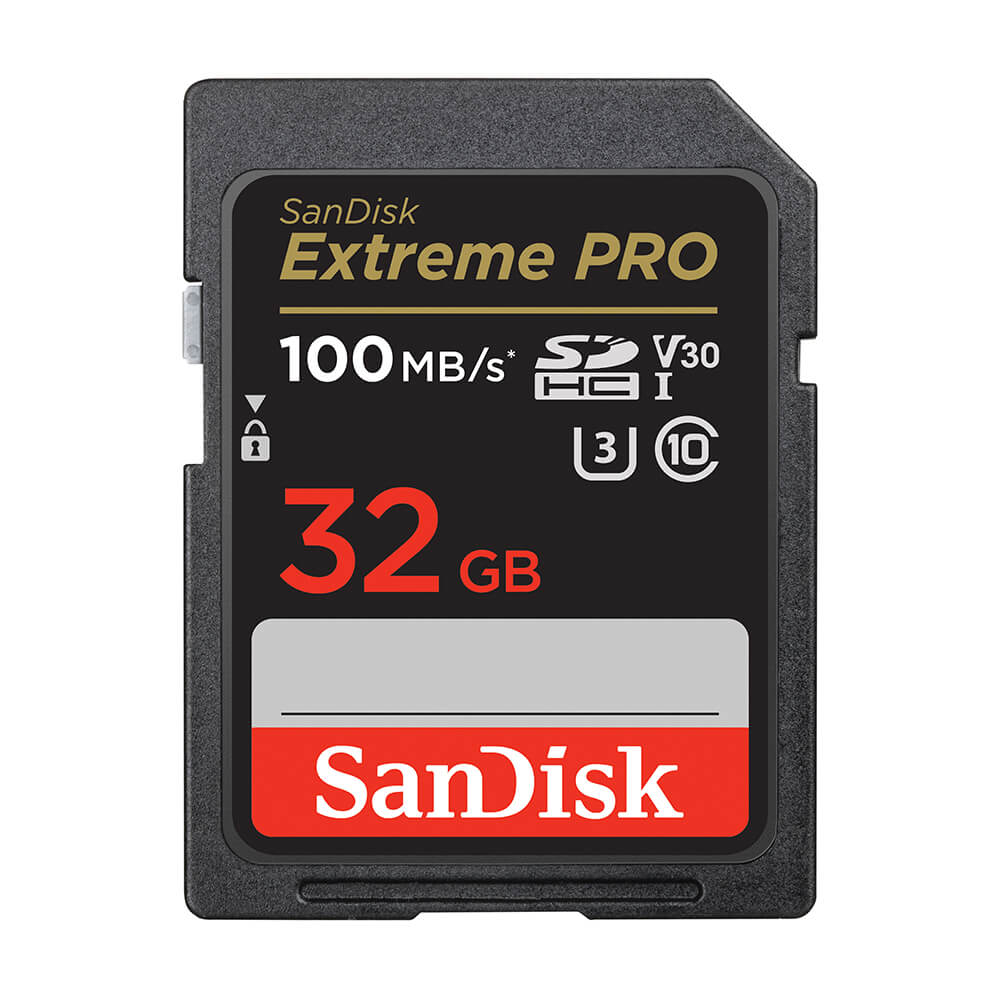 SanDisk SanDisk SDHC Extreme Pro 32 GB Minneskort - Teknikhallen.se