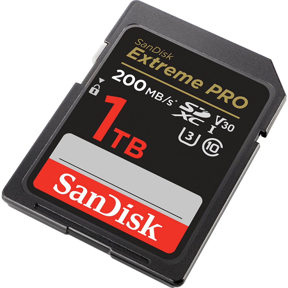 SanDisk SDXC Extreme Pro 1 TB 200MB/s UHS-I
