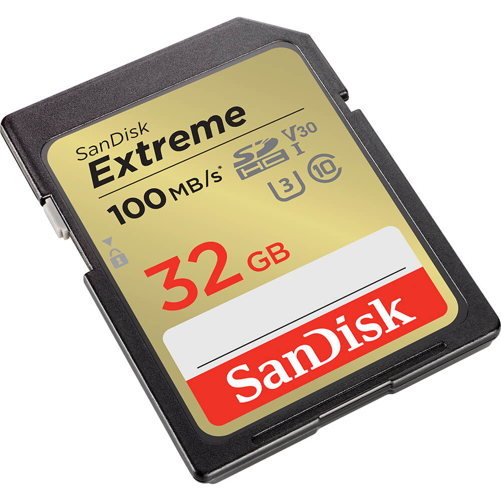 SanDisk SanDisk SDHC Extreme 32 GB Minneskort - Teknikhallen.se