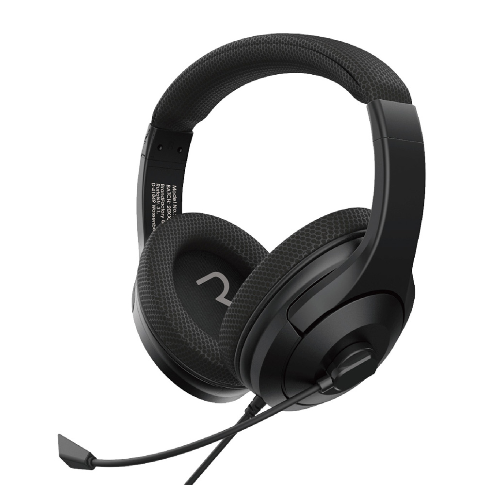 RAPTOR Gaming Headset PS4/PS5/Xbox/PC Svart