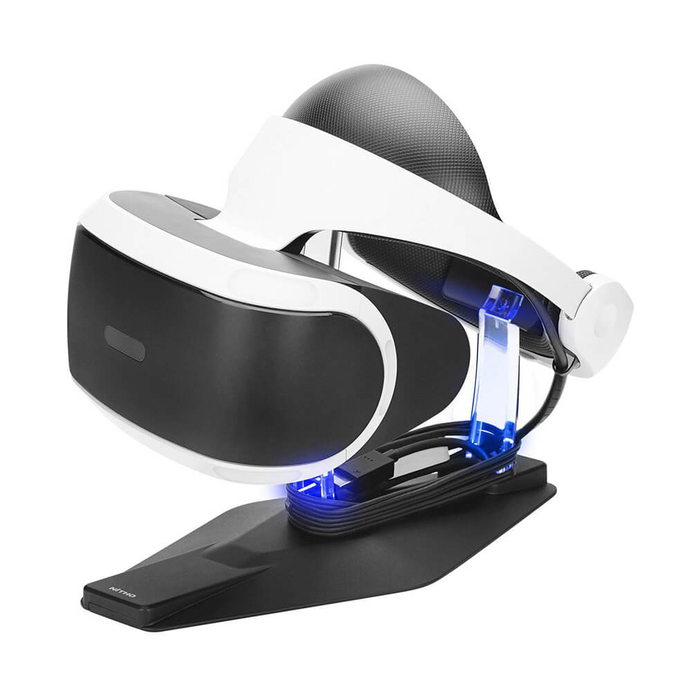NITHO LED Ställ för PlayStation VR Svart