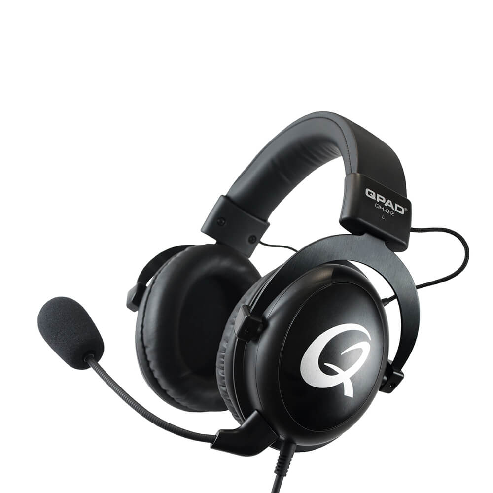 QPAD Gaming Headset QH92 Svart