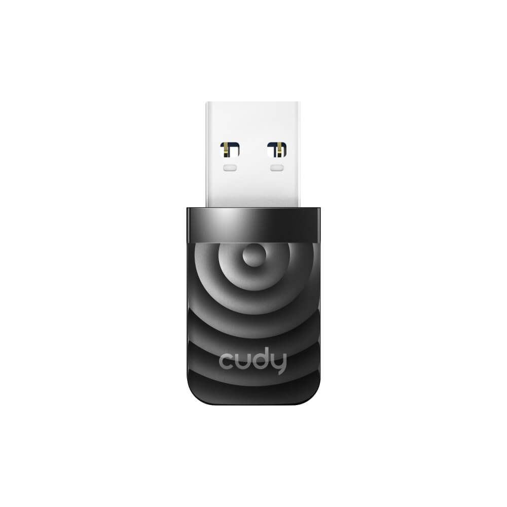 Cudy Wi-Fi Adapter USB WU1300S AC1300 Svart