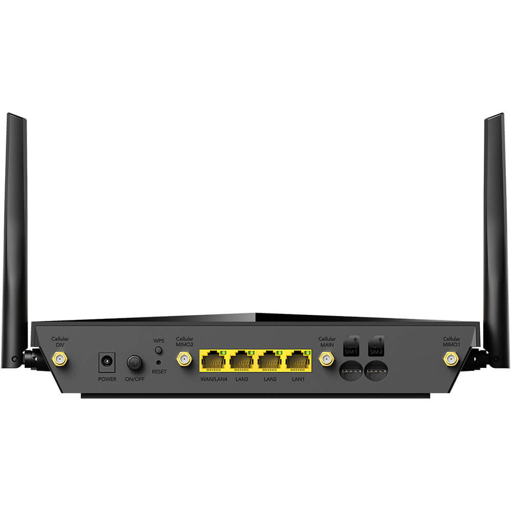 Cudy 4G Router LT12 Cat 12 AC1200 Gigabit Dual-SIM Svart