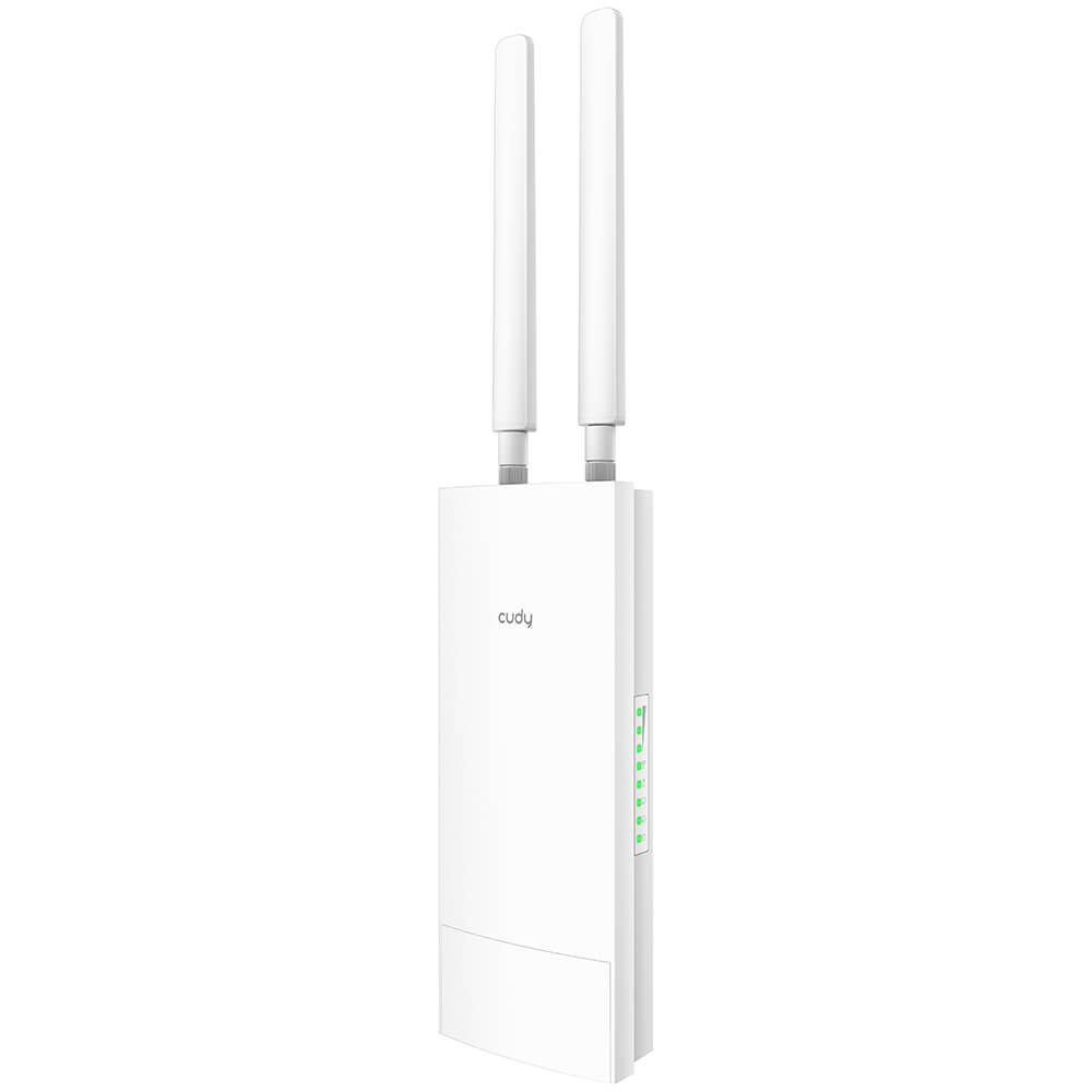 Cudy 4G Router LT500 Outdoor Cat 4 AC1200 IP65 Vit